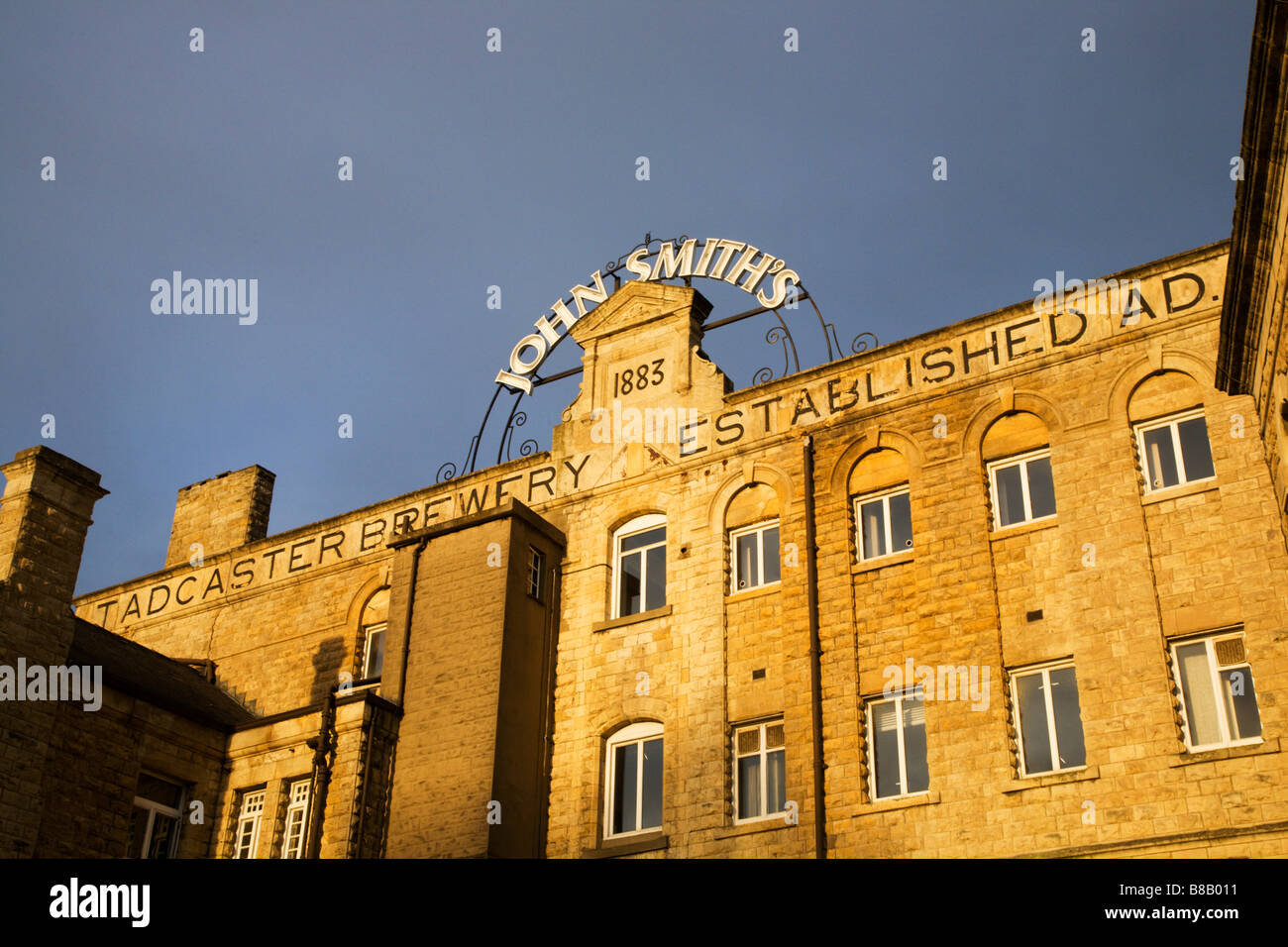 John Smiths Brewery Tadcaster North Yorkshire England Stock Photo Alamy