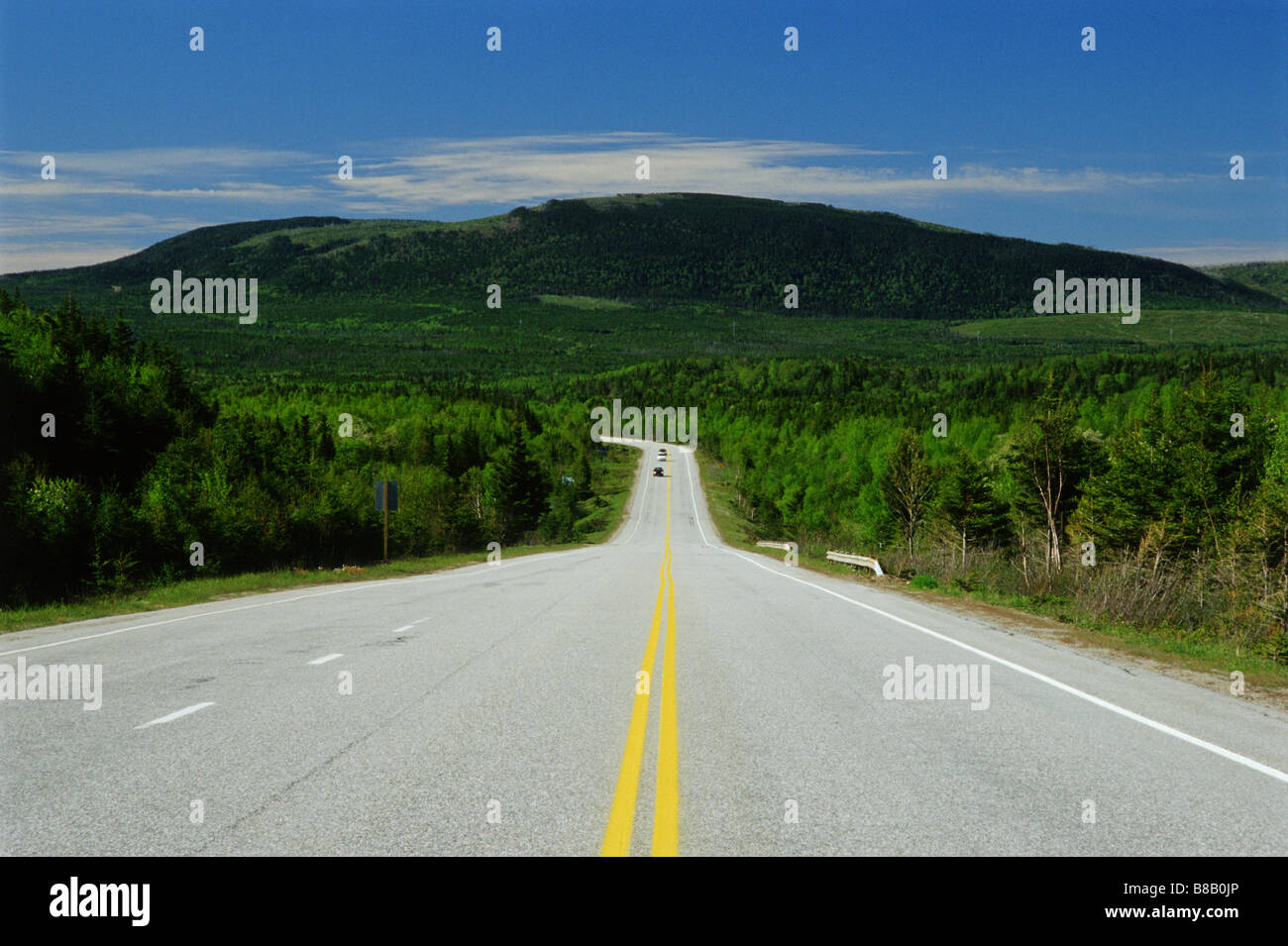 Newfoundland canada trans canada highway hires stock photography and