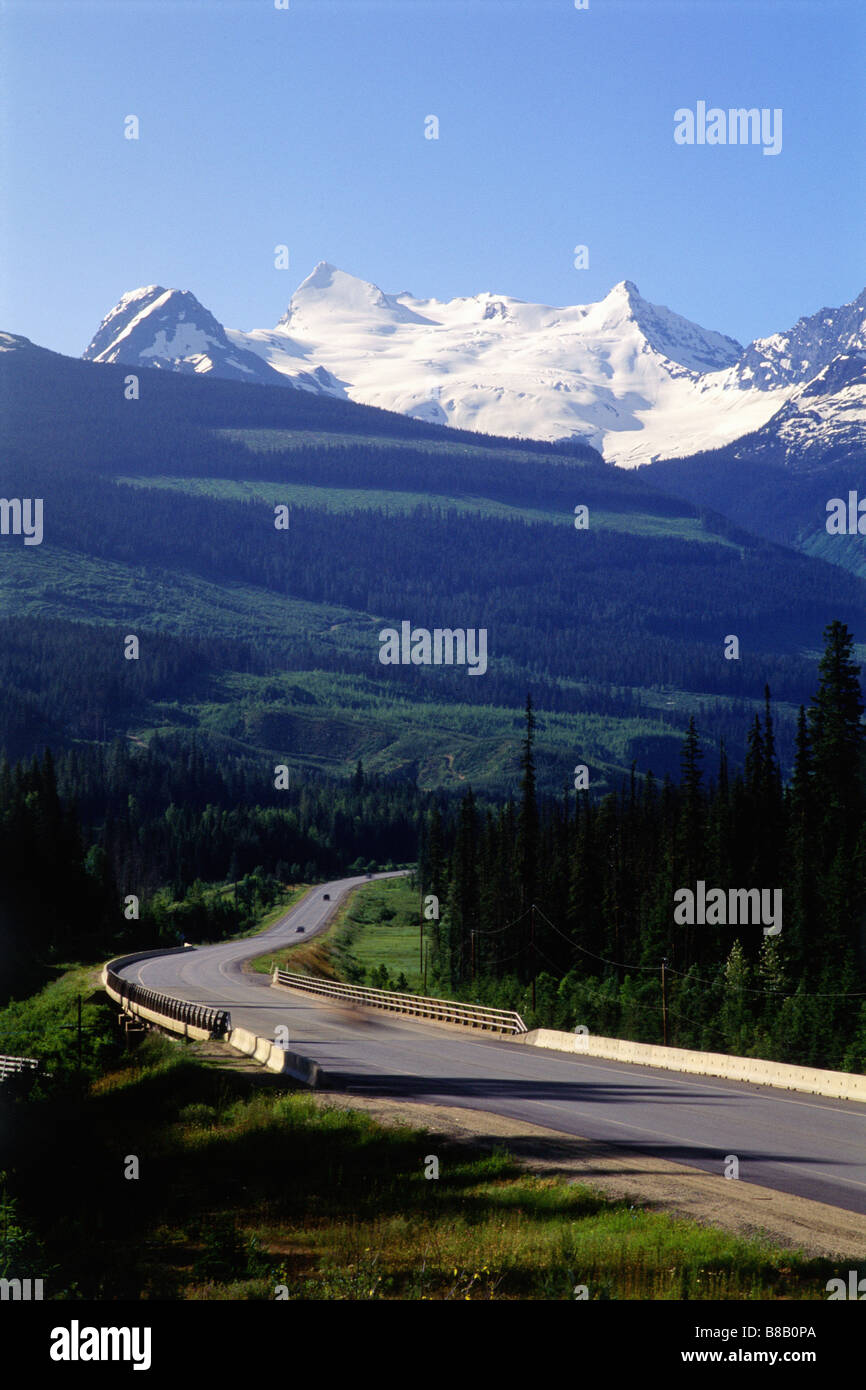 Highway Rockies, Valemount, British Columbia Stock Photo Alamy