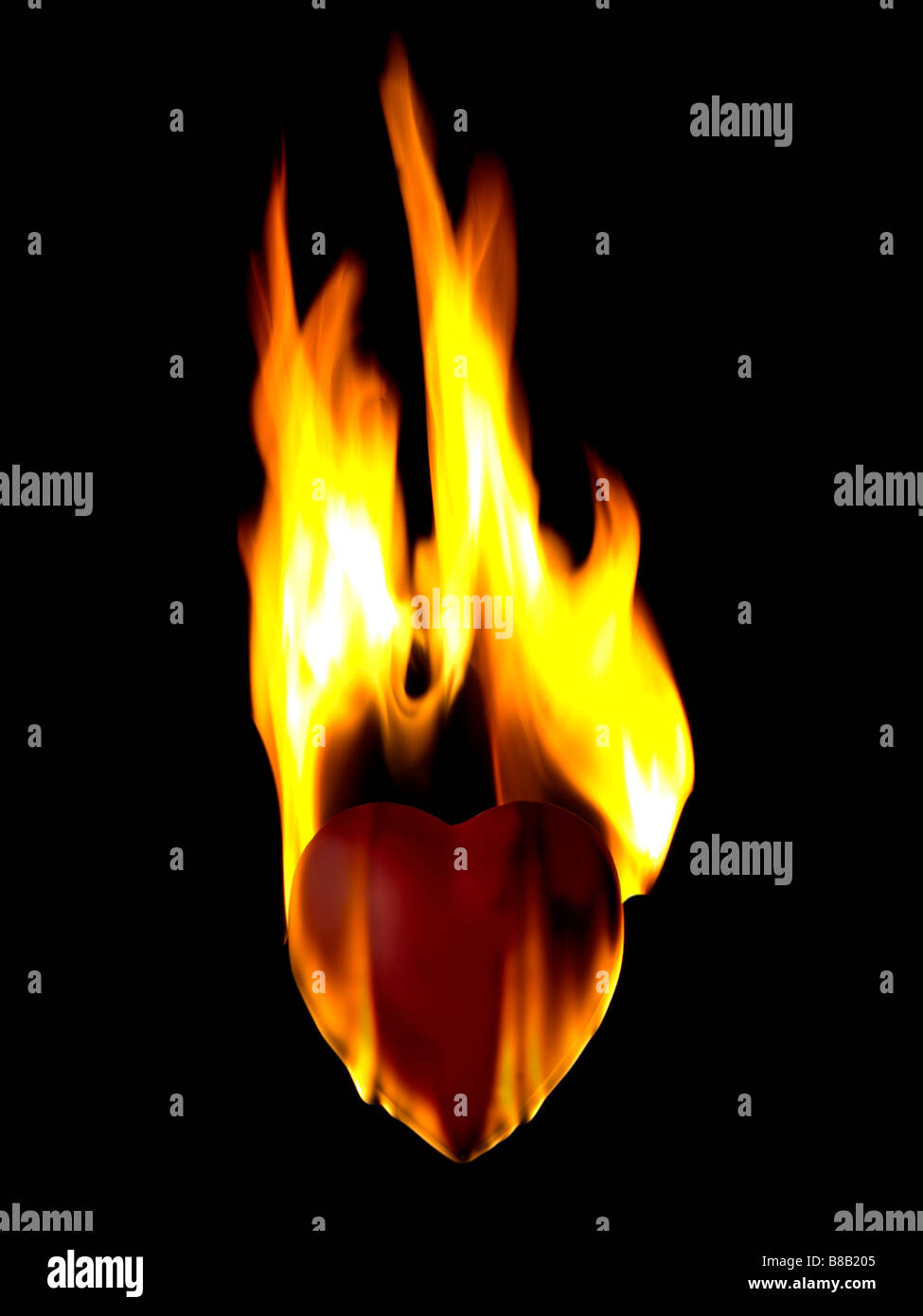 Burnt heart hi-res stock photography and images - Alamy