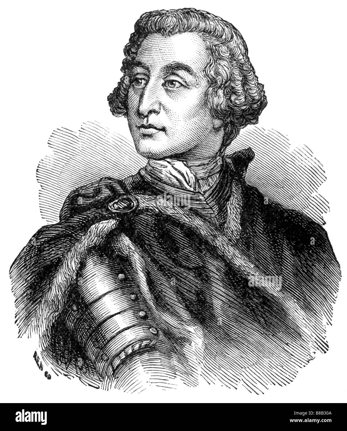 General James Oglethorpe Stock Photo