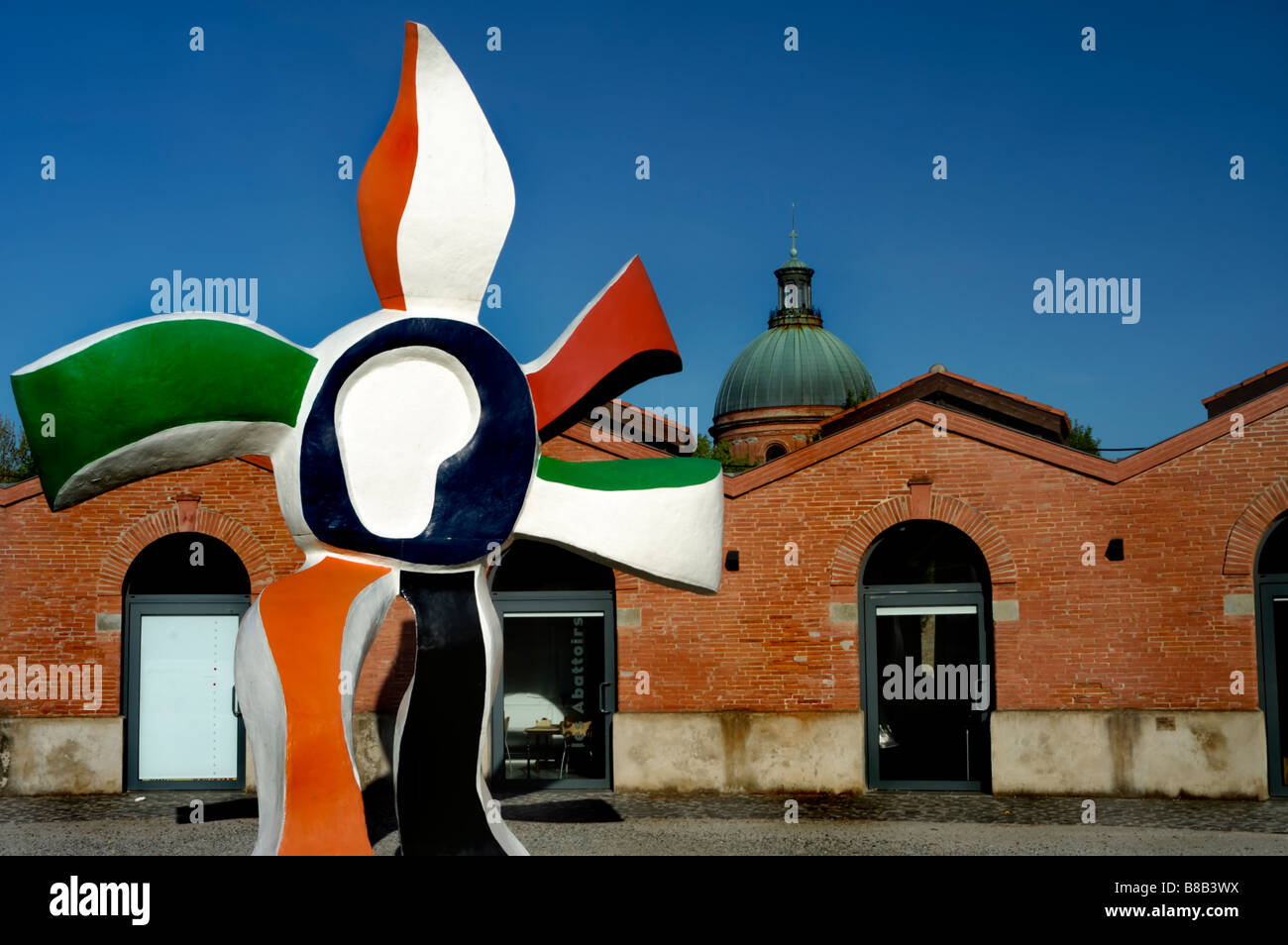 Red Brick Contemporary Art Museum High Resolution Stock Photography and