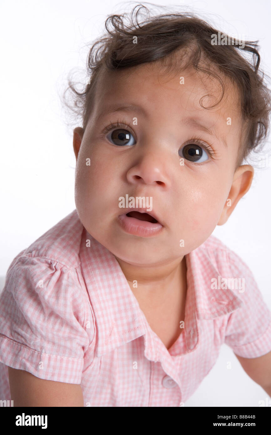 Portrait of a baby girl Stock Photo - Alamy