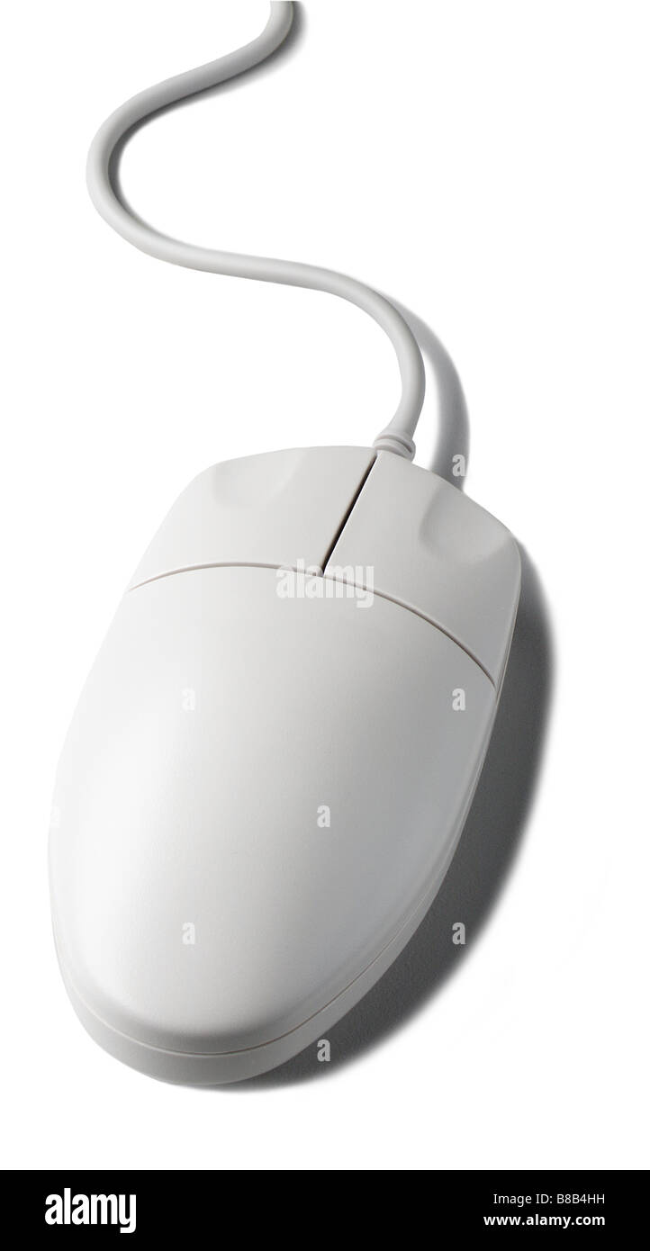 Twin button computer mouse Stock Photo Alamy