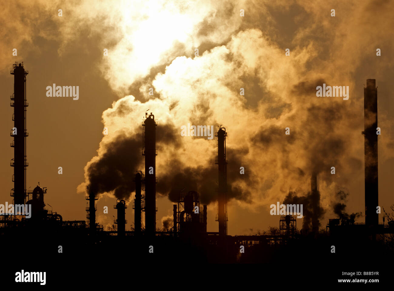 LyondellBasell plastics factory, Wesseling, Cologne, North Rhine