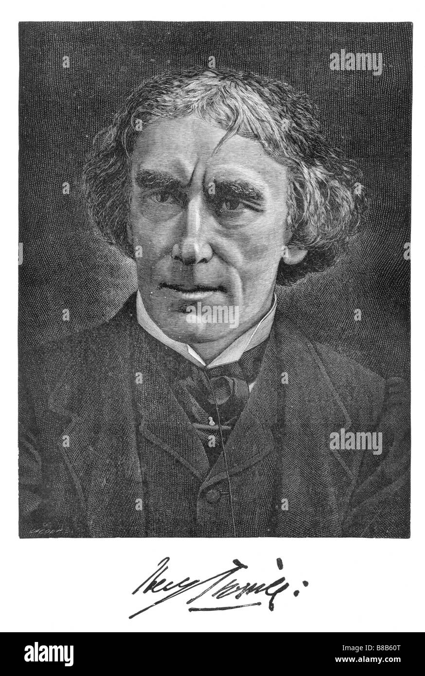 Henry Irving Portrait Stock Photo