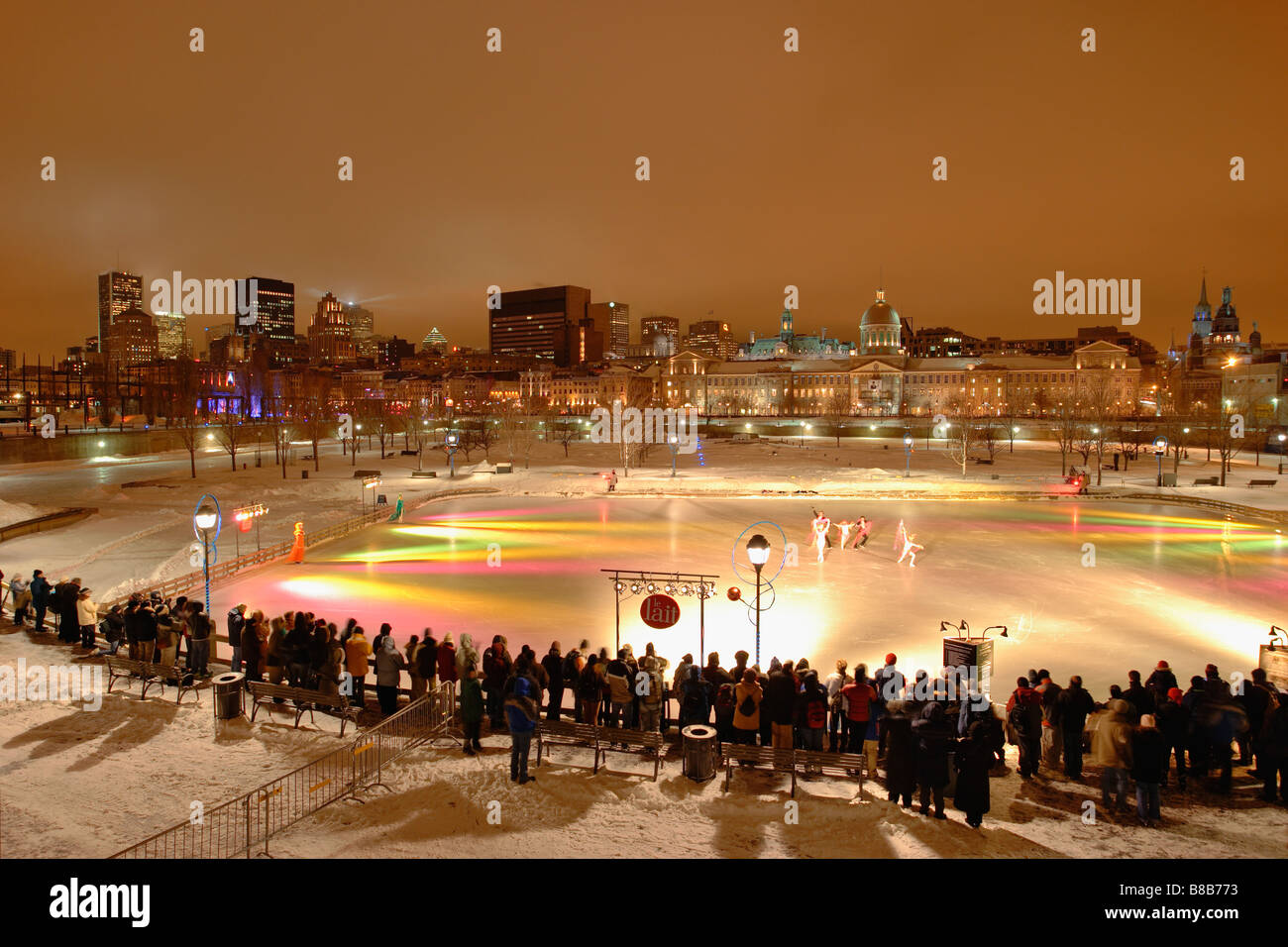 The Montreal High Lights Festival, Quebec Stock Photo Alamy