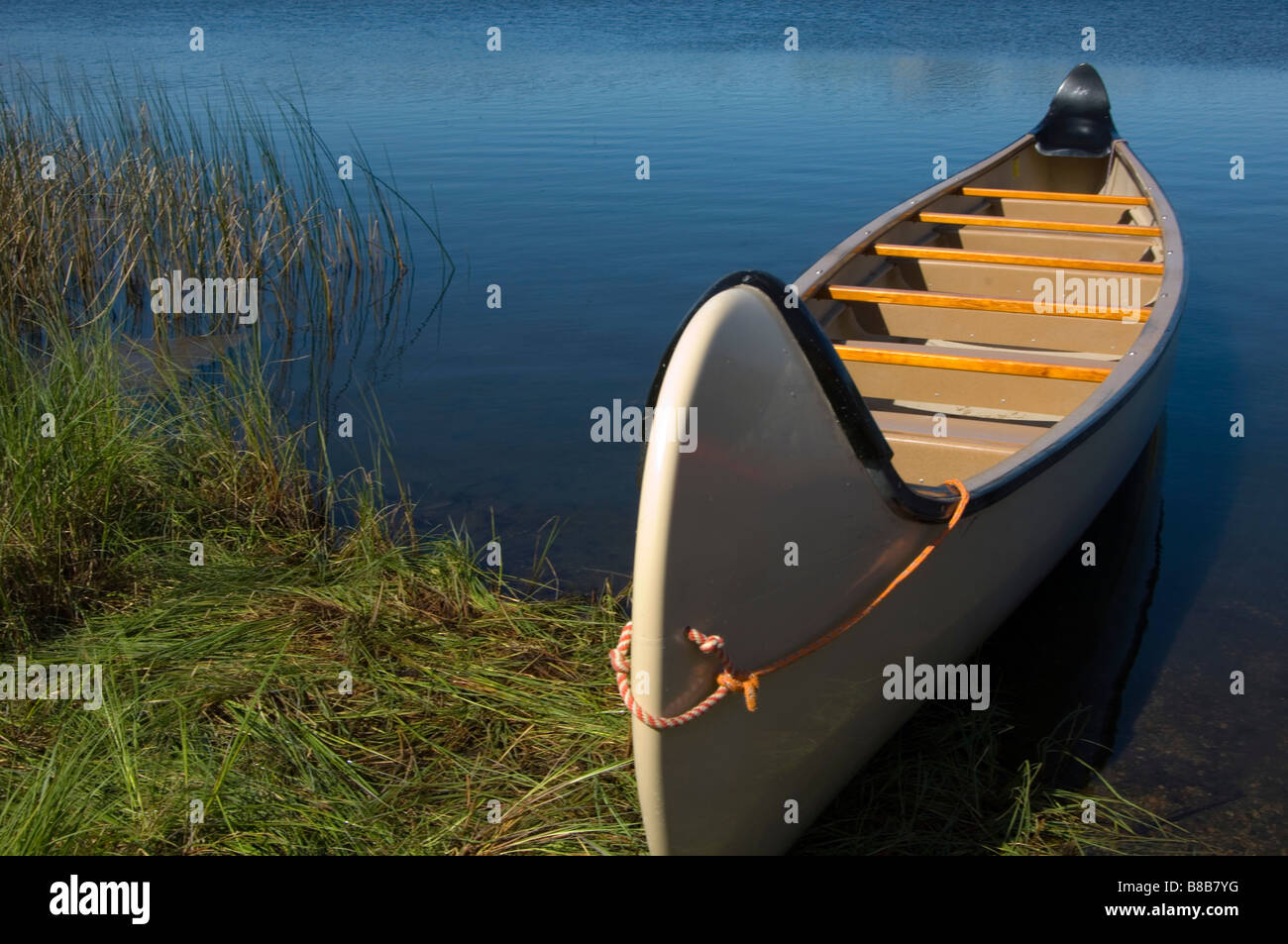 Freight Canoe, Yellowknife, NT Stock Photo Alamy