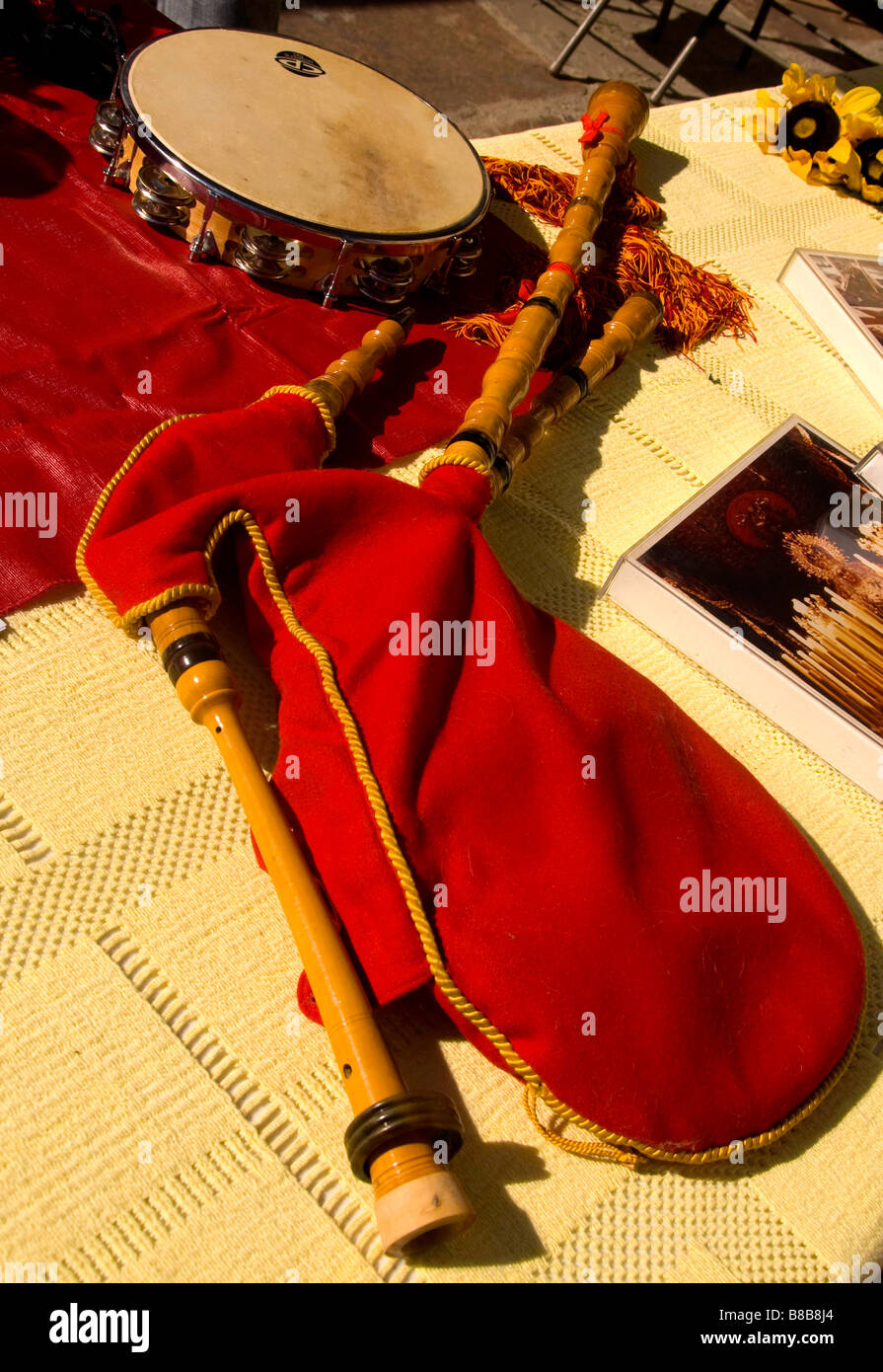Bagpipe and tambourine on display at founders day san antonio hires