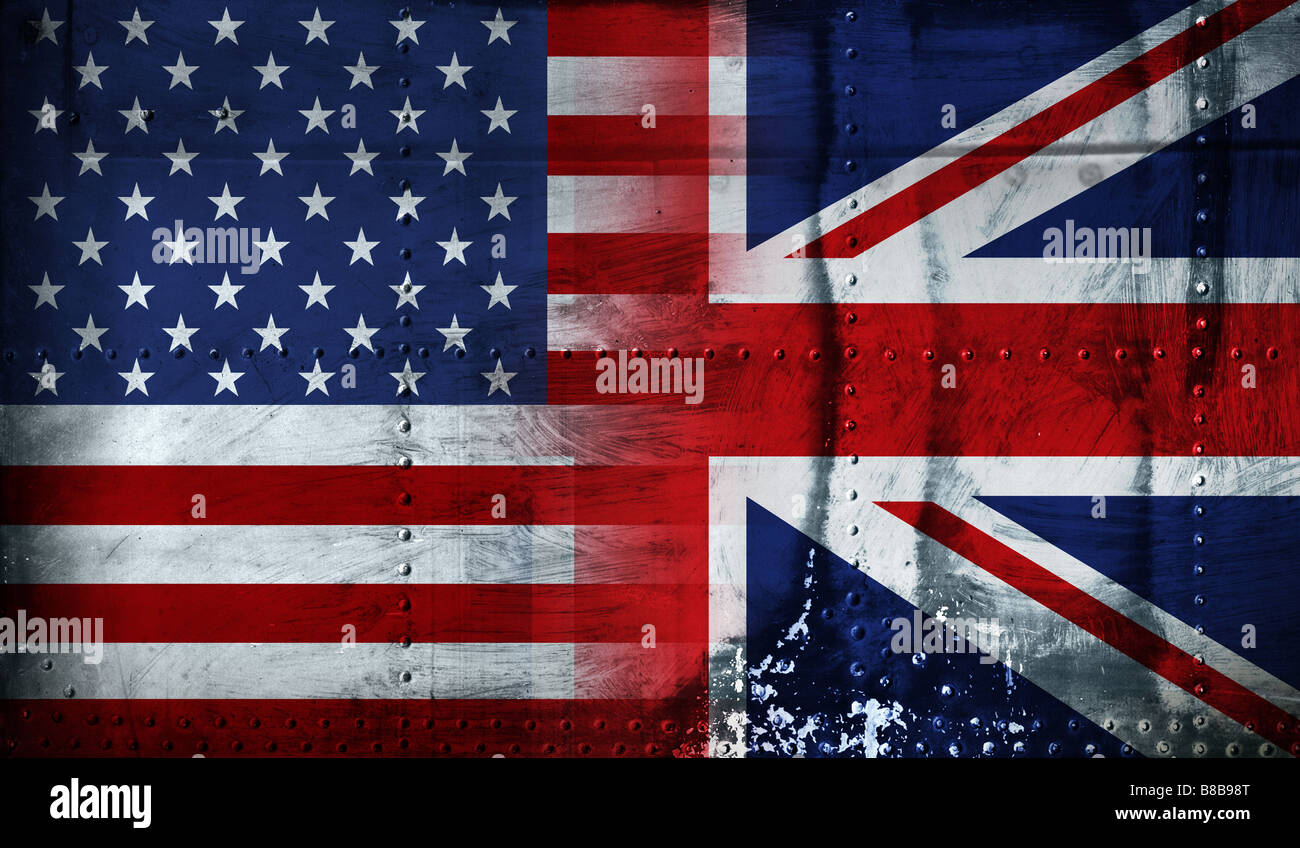 Uk usa flag hi-res stock photography and images - Alamy