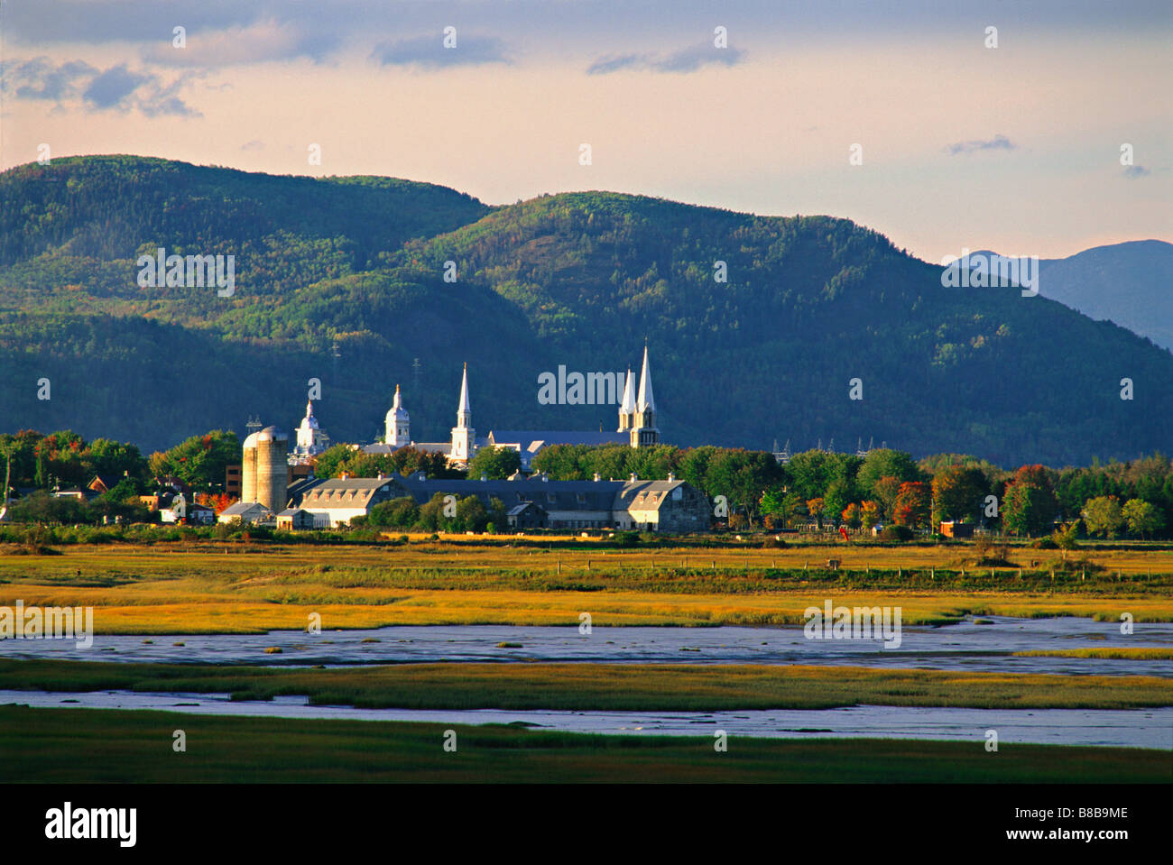 Baie Saint Paul Mountains Sunset, Charlevoix, Quebec Stock Photo Alamy