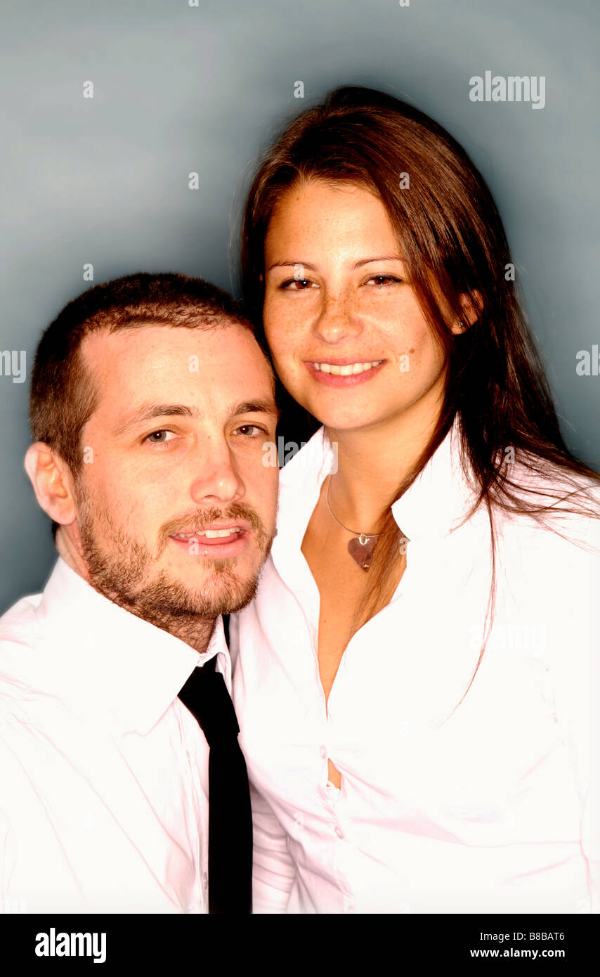 Business casual man woman hi-res stock photography and images - Alamy