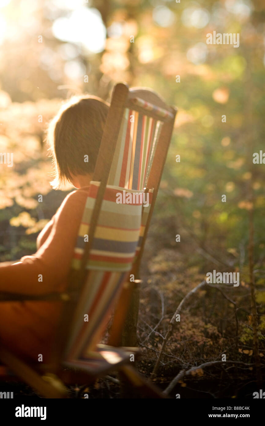 Woman relaxing in nature hi-res stock photography and images - Alamy