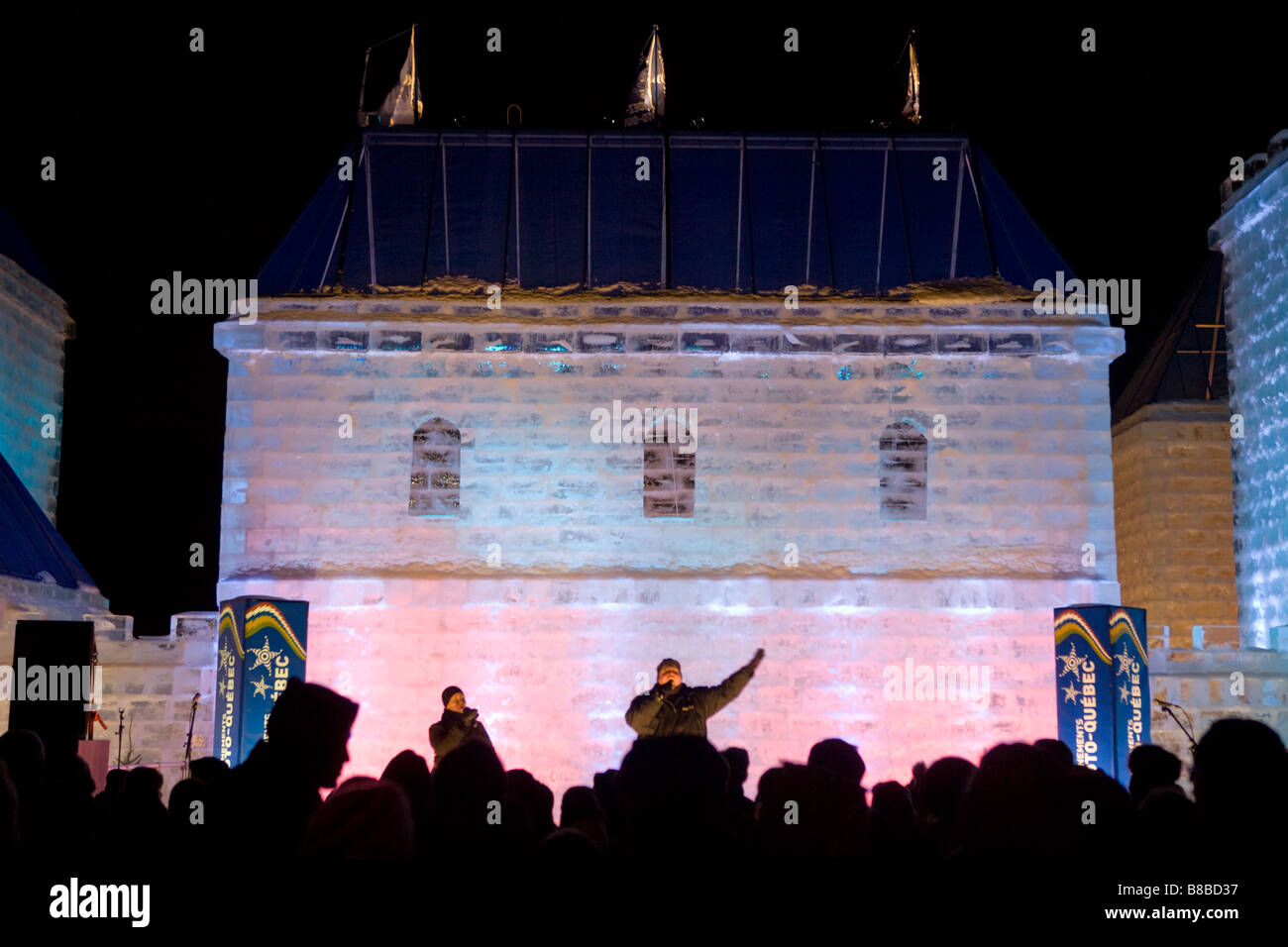 Quebec winter carnival ice palace hires stock photography and images Alamy