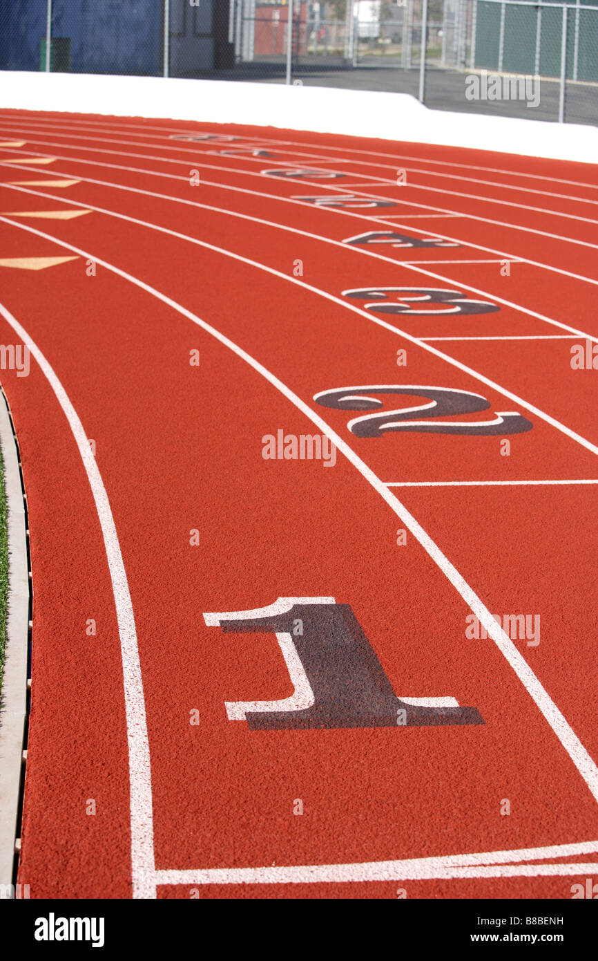 High School Track Dimensions