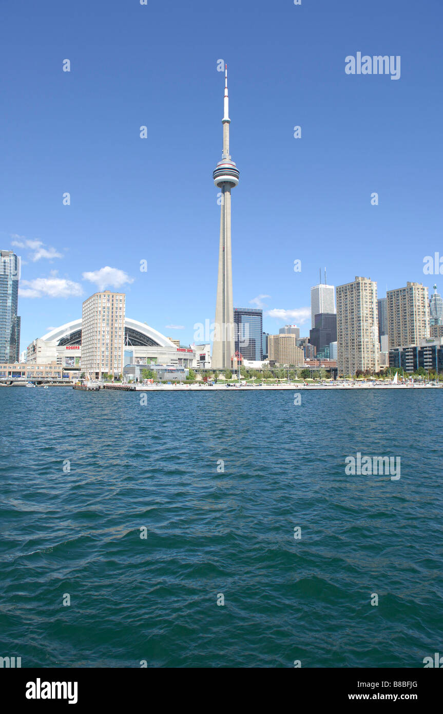 CN Tower from Toronto Harbour Stock Photo - Alamy