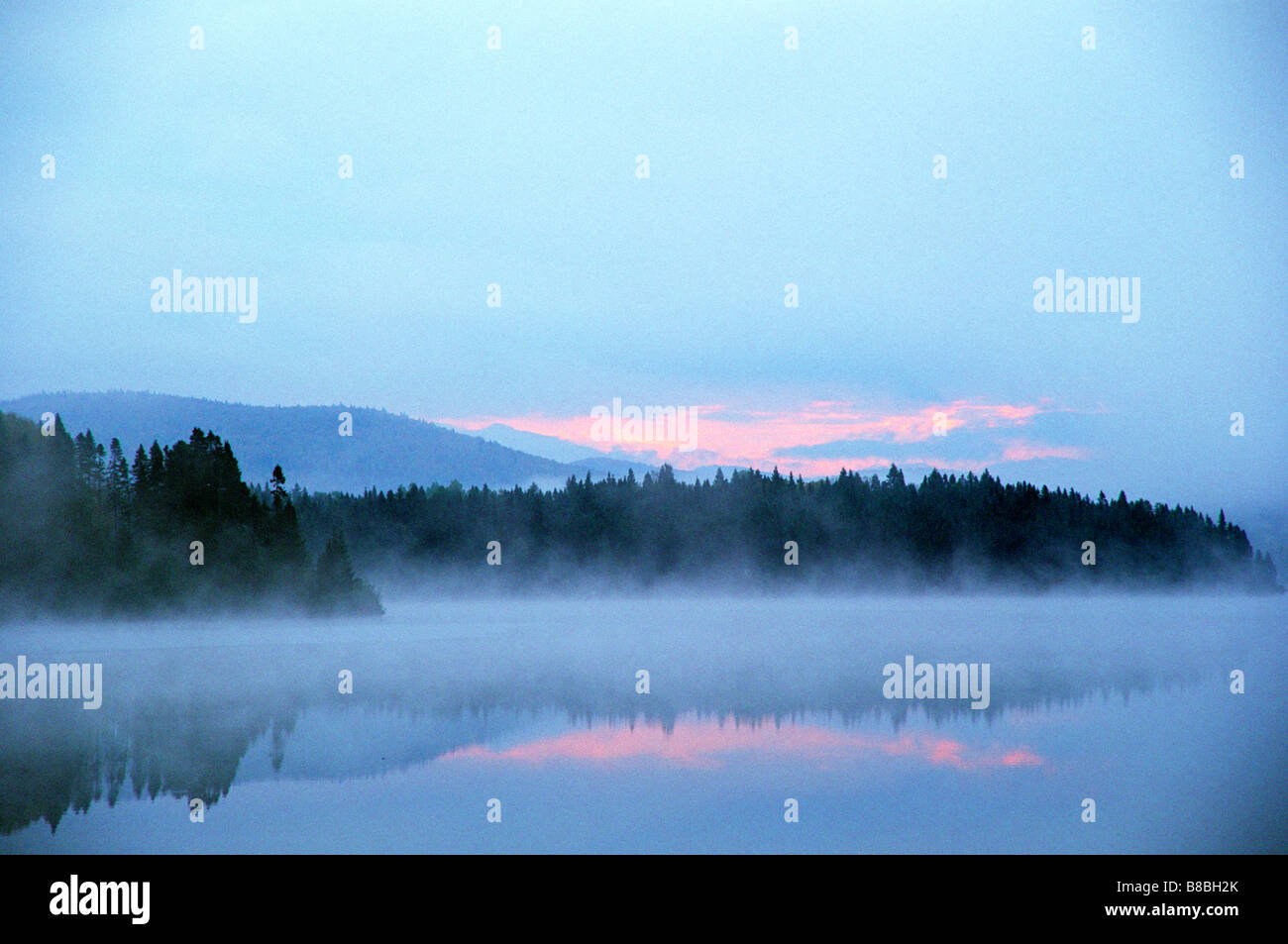 Bathurst Lake, Mount Carleton Provincial Park, New Brunswick Stock