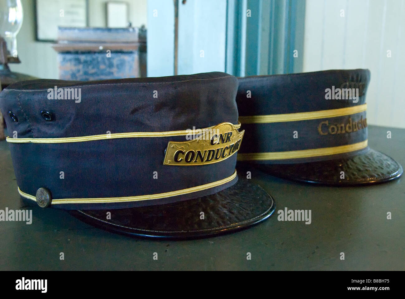 Conductor hats hi-res stock photography and images - Alamy