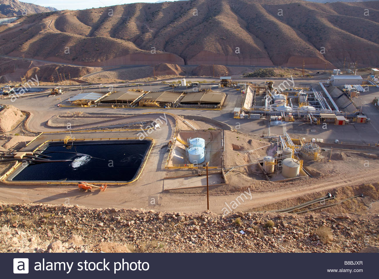 Central Solvent Extraction Plant Morenci Arizona Freeport McMoRan Stock