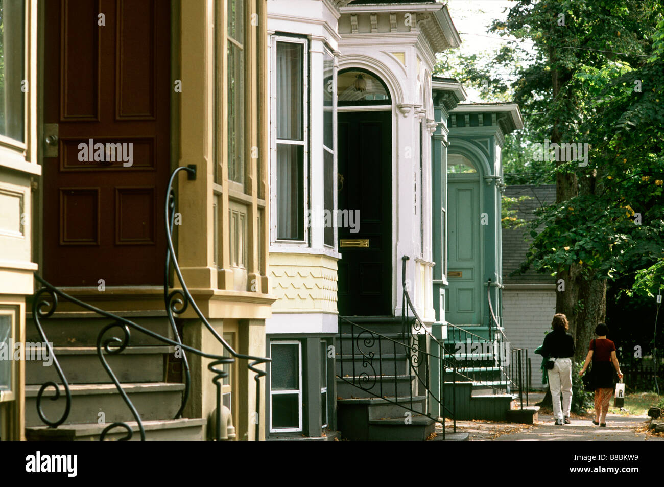 Historic Houses, Halifax, Nova Scotia Stock Photo - Alamy