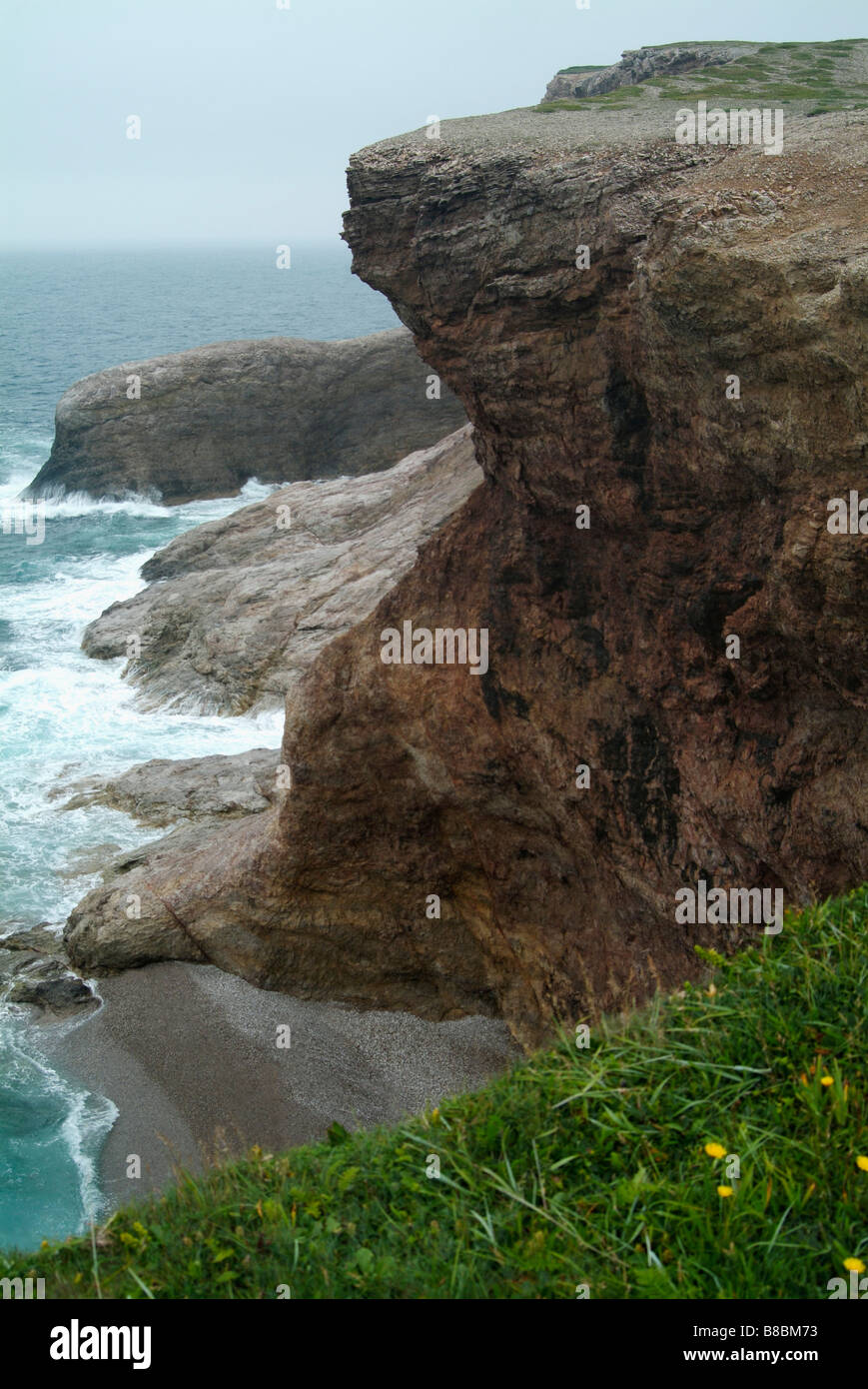 Cliffs Seascape, Boutte du Cap, Cape St Port Au Port Peninsula