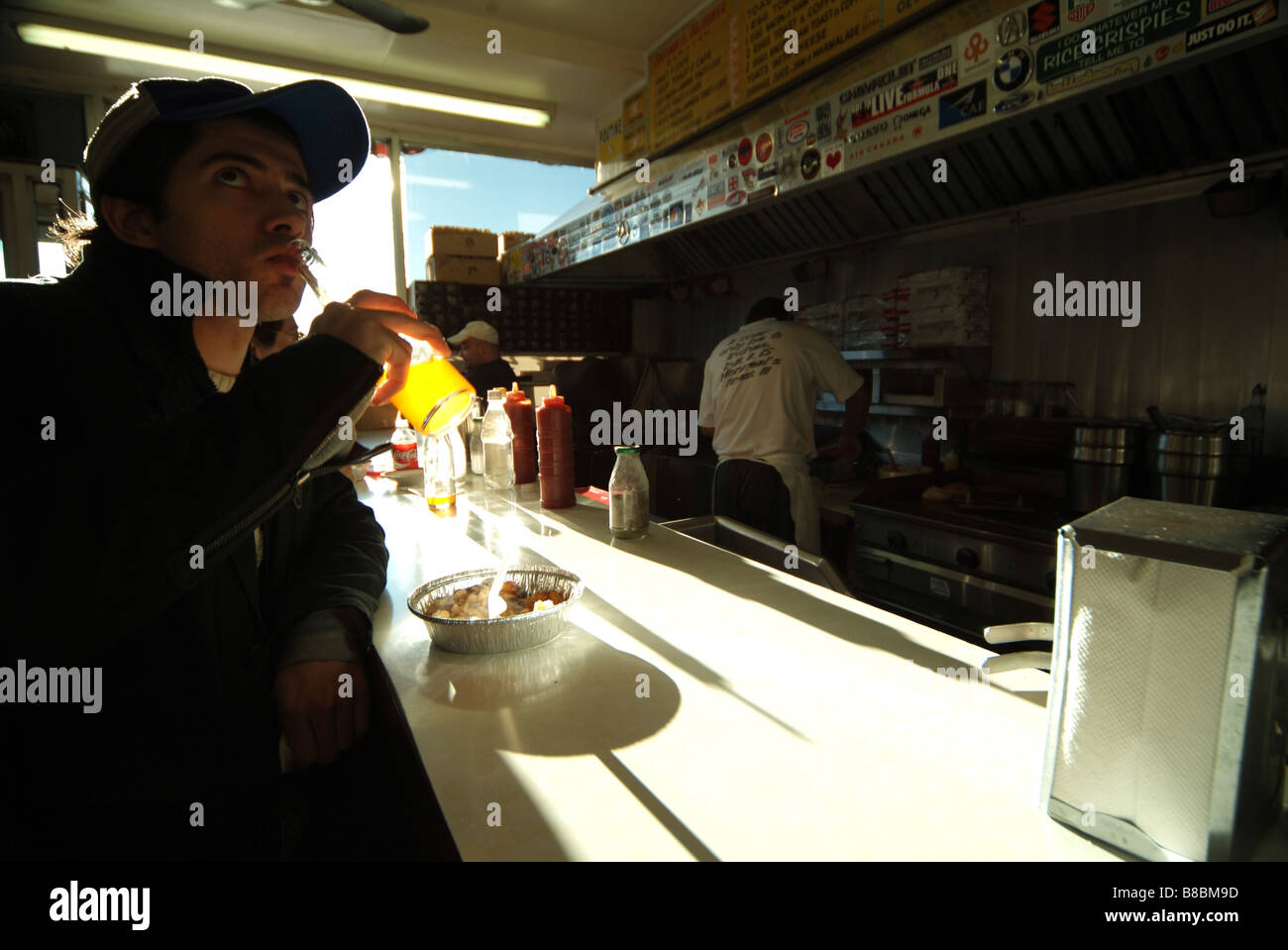 Decarie HotDog, Diner Montreal, Quebec Stock Photo Alamy