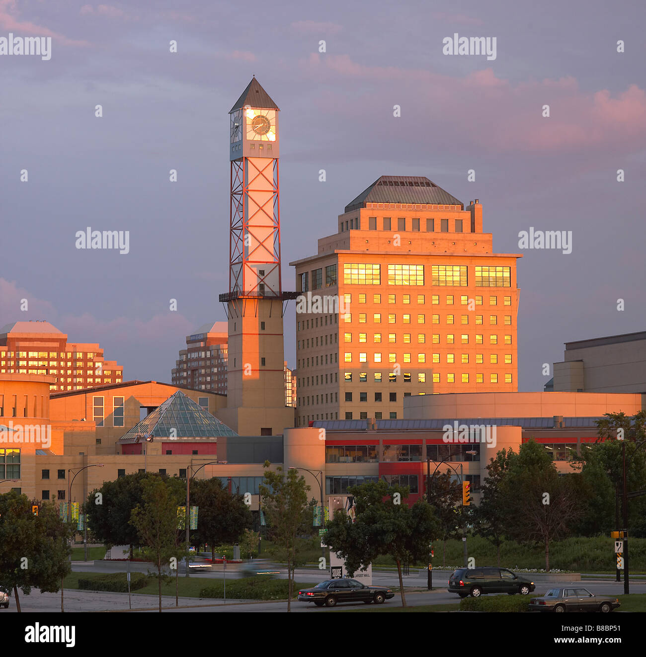 City Hall, Mississauga,Ontario Stock Photo Alamy