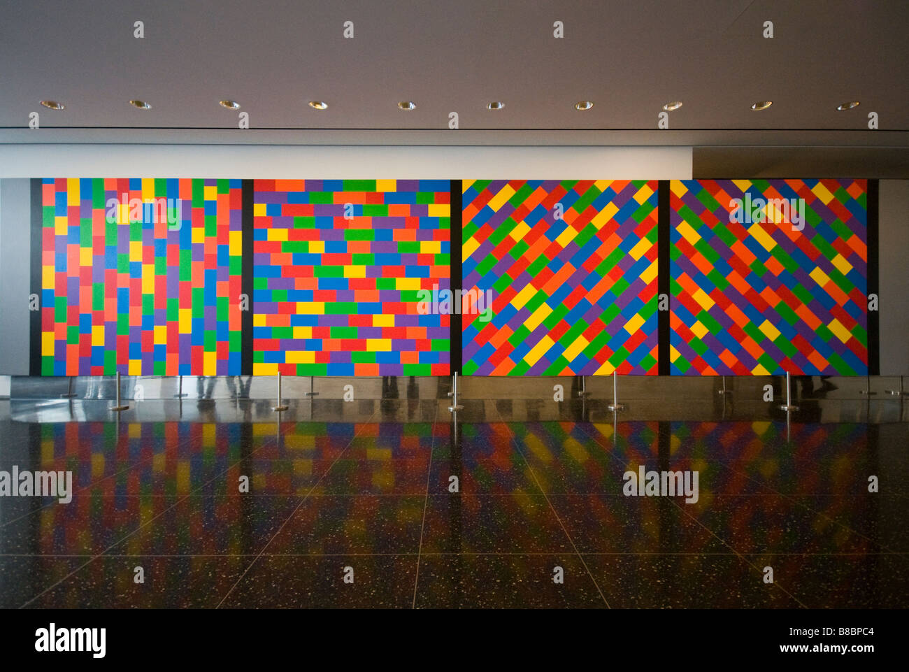 Badeværelse katastrofale Sygdom Art installation in the Museum of Modern Art, MOMA, New York, USA Stock  Photo - Alamy