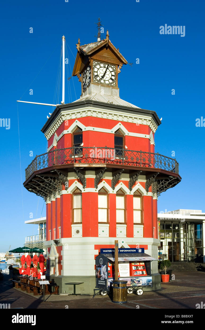 Clock Tower at Victoria & Alfred waterfront Cape Town South Africa