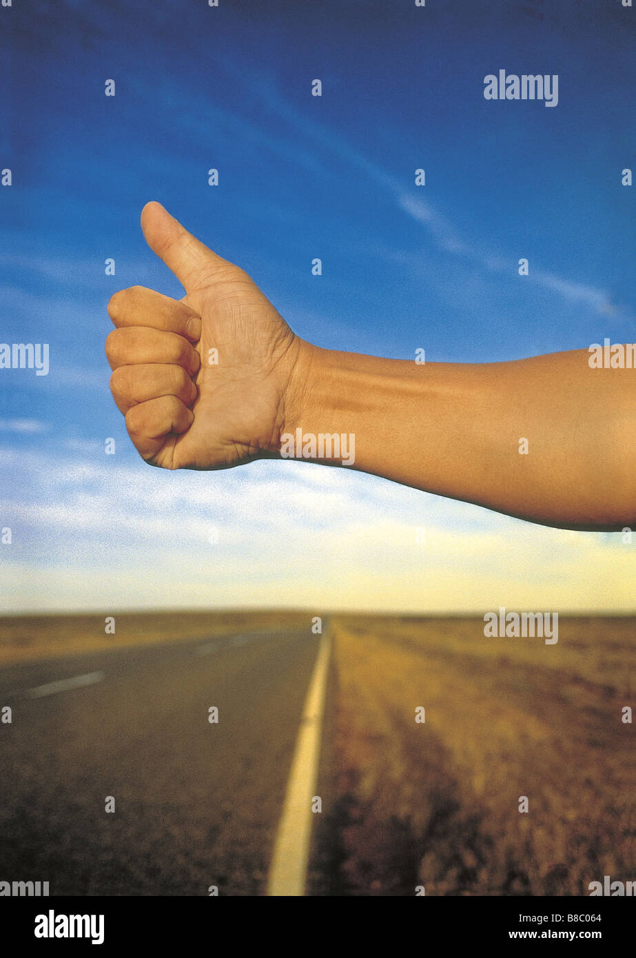 Hitchhiker Thumb High Resolution Stock Photography and Images Alamy