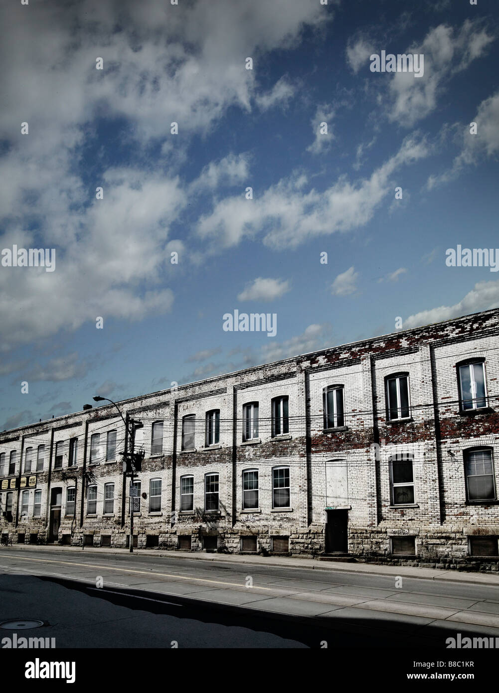 Houses Queen Dufferin, Toronto,Ontario Stock Photo Alamy