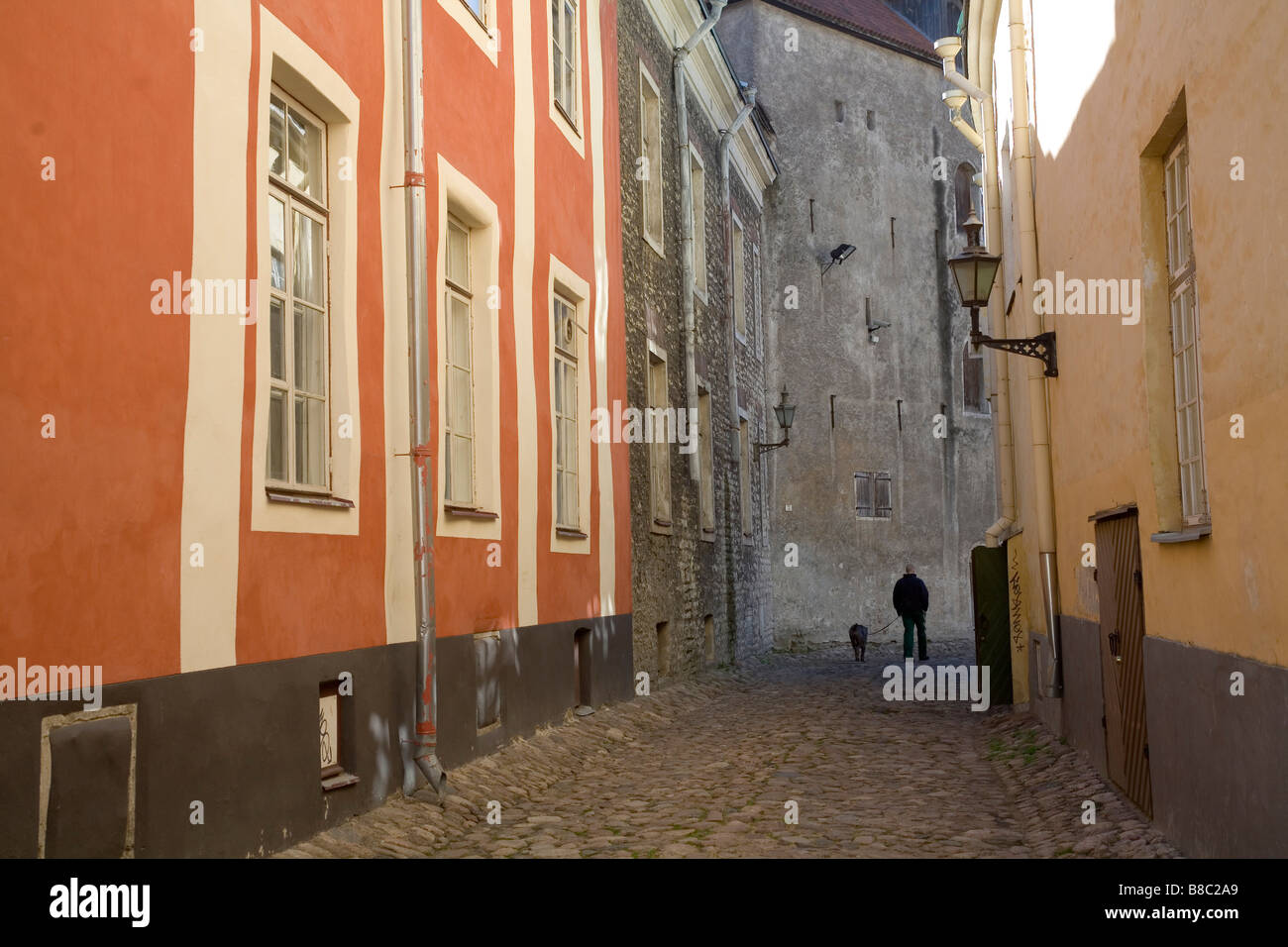 Tallin stolica Estonii Tallin the capital of Estonia Stock Photo