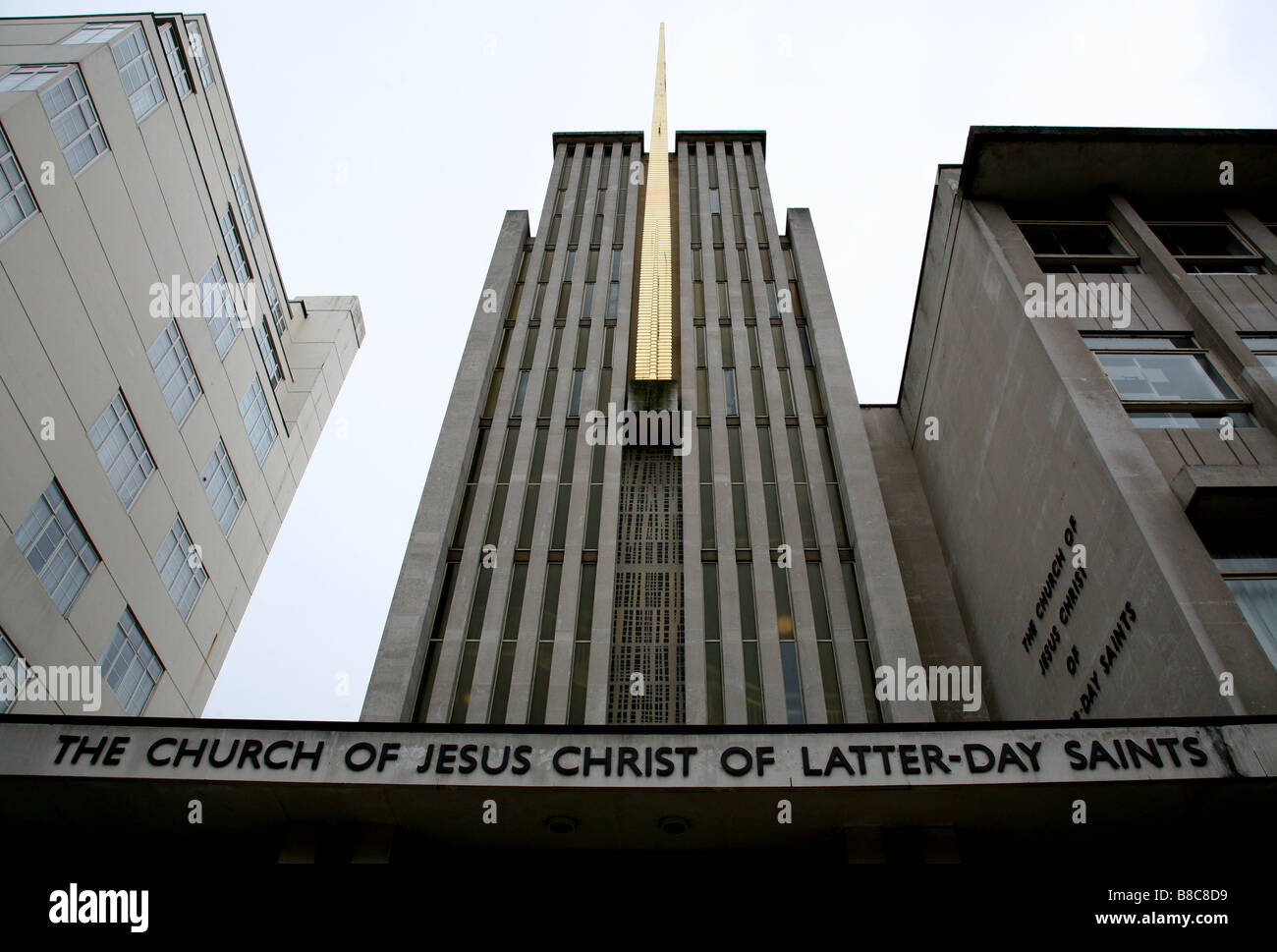 Mormon church in Kensington, London Stock Photo