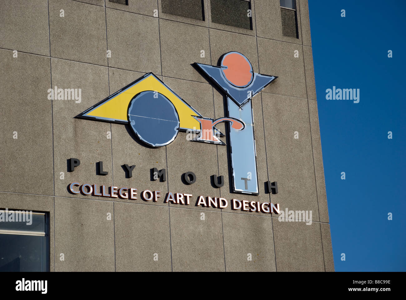 plymouth college of art and design Stock Photo - Alamy