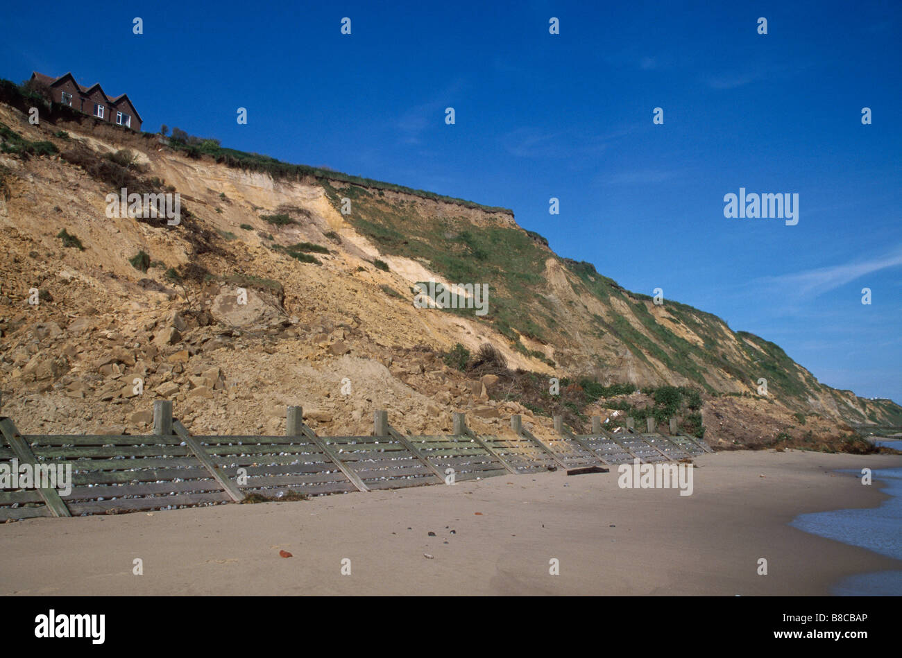 England coastal erosion hi-res stock photography and images - Alamy