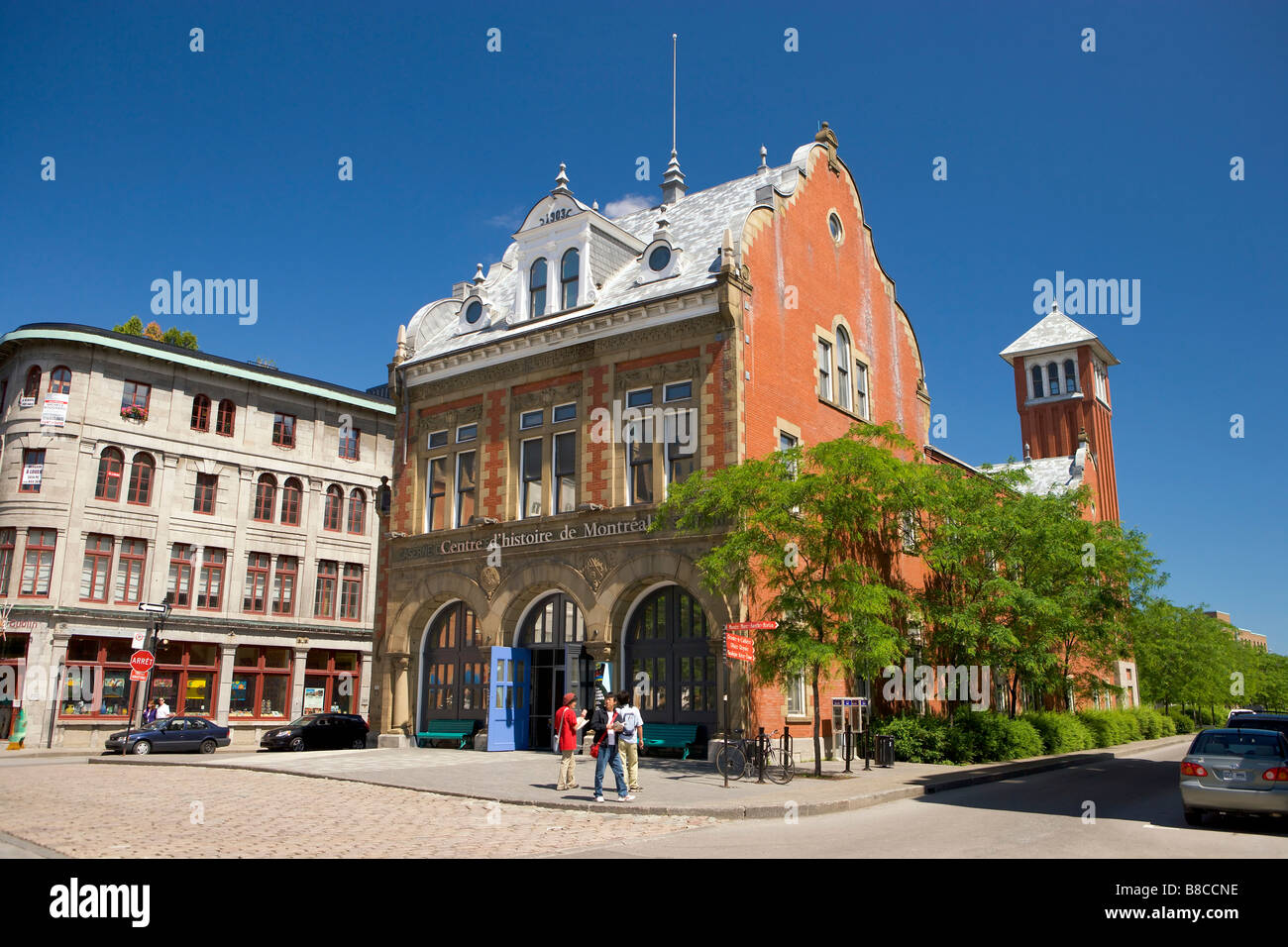 Montreal History Museum, Quebec Stock Photo Alamy