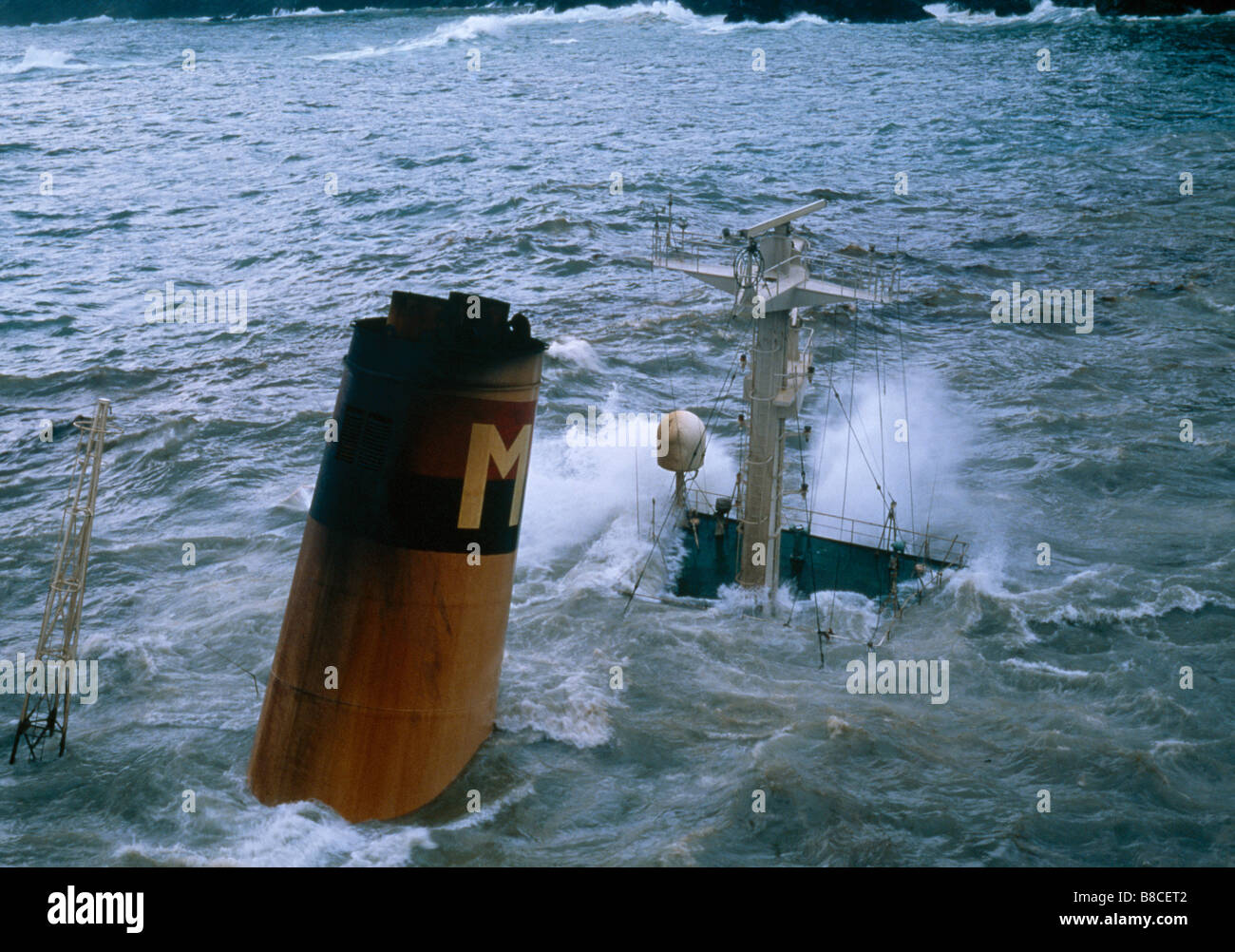 BRAER OIL TANKER Stock Photo - Alamy