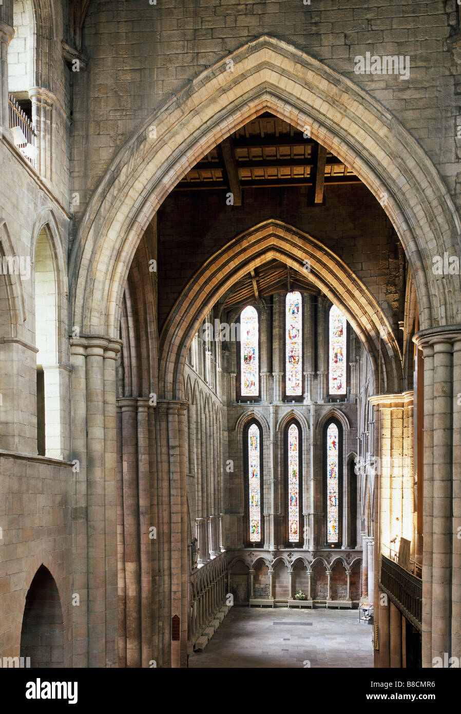 Hexham Abbey South Transept Stock Photo