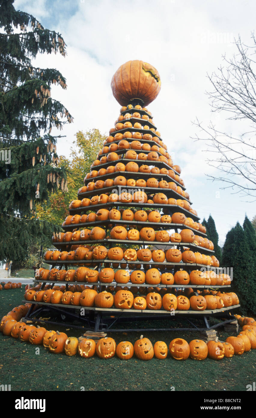 Pumpkin Fest, Waterford,Ontario Stock Photo Alamy