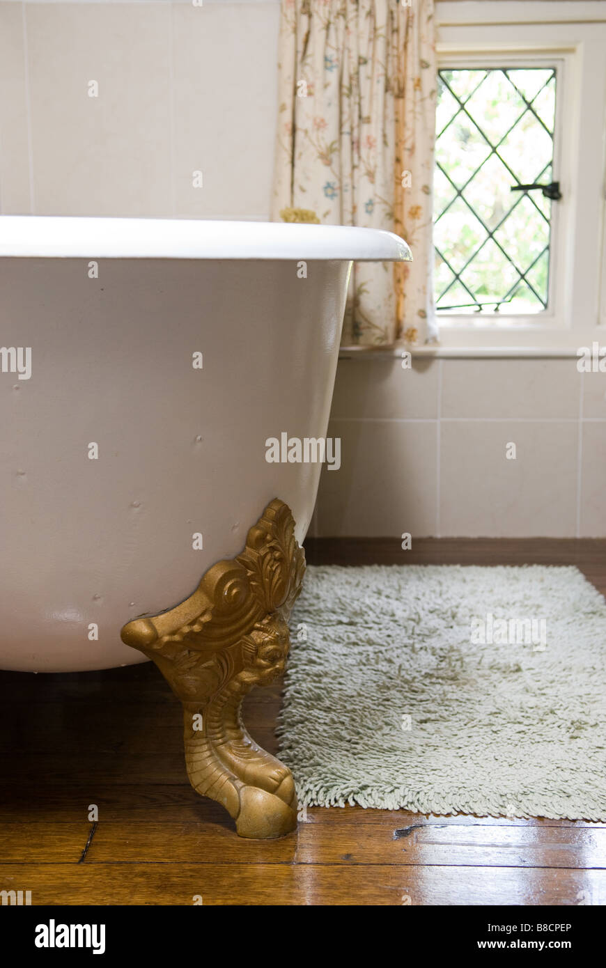 Freestanding Bath tub Stock Photo Alamy