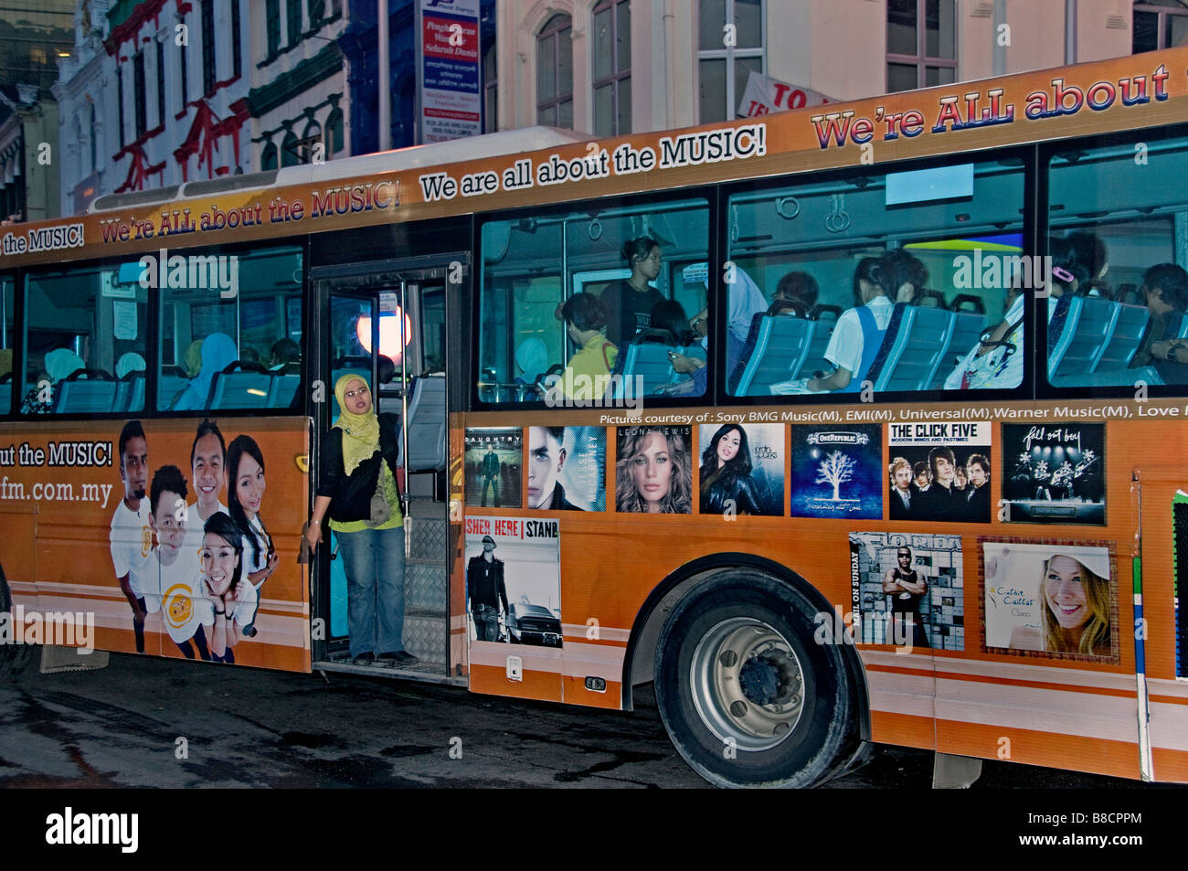 Kuala Lumpur motor bus coach Malaysia  Malaysian Stock Photo