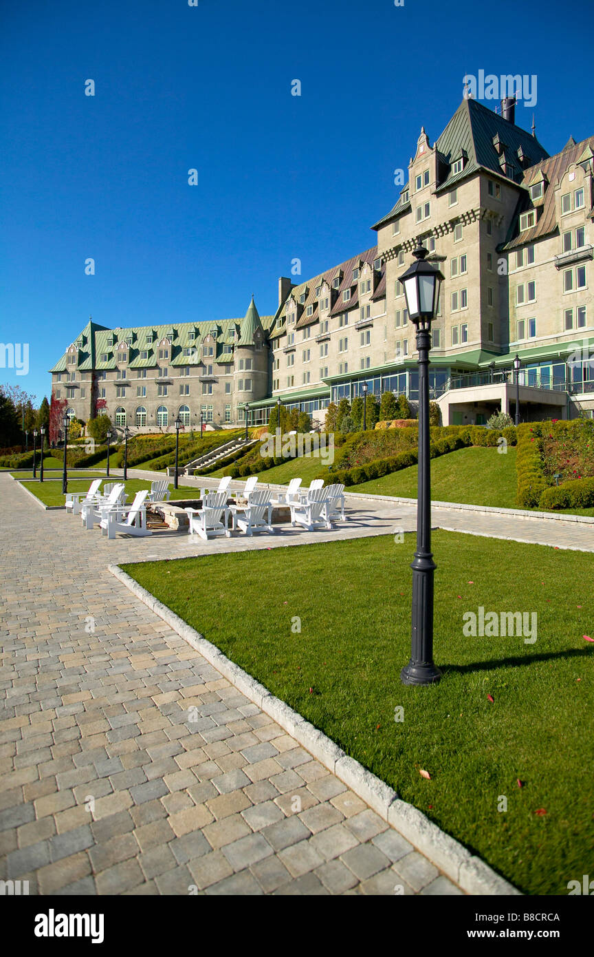 Le Manoir Richelieu Hotel, La Malbaie, Quebec Stock Photo Alamy