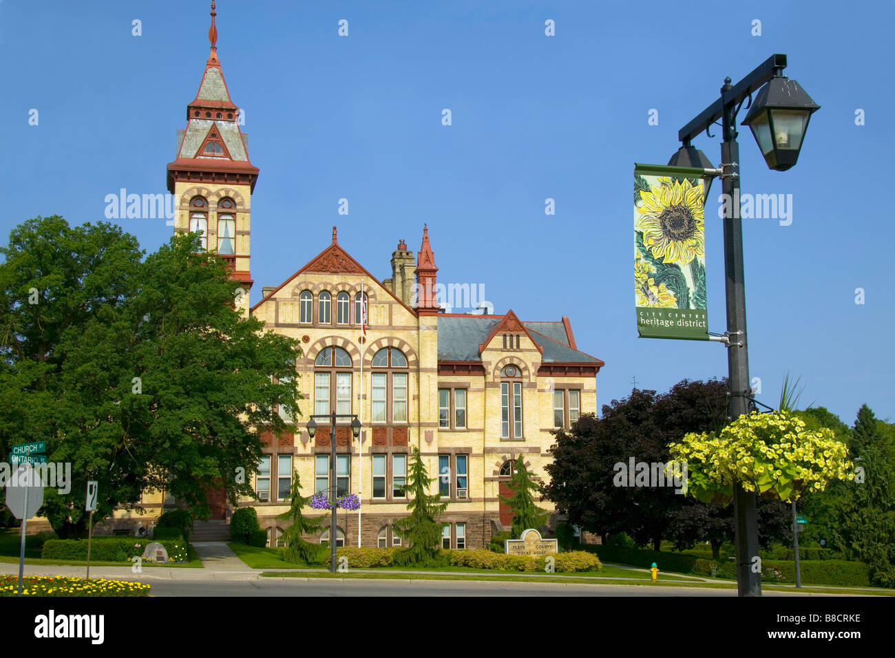 Perth County Court House, Stratford,Ontario Stock Photo Alamy