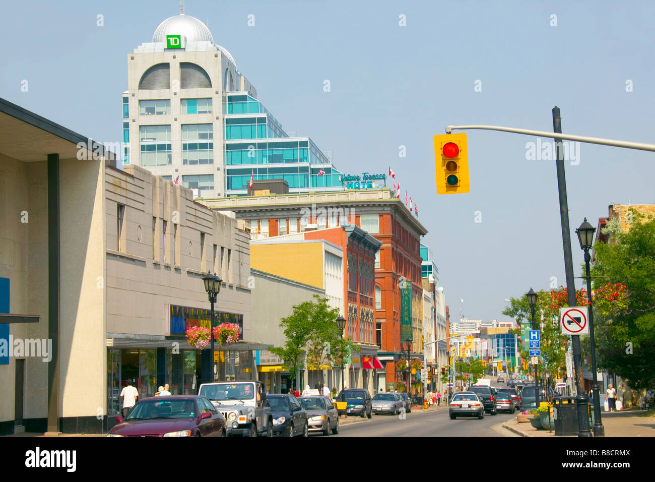 King Street, Kitchener, Waterloo,Ontario Stock Photo Alamy
