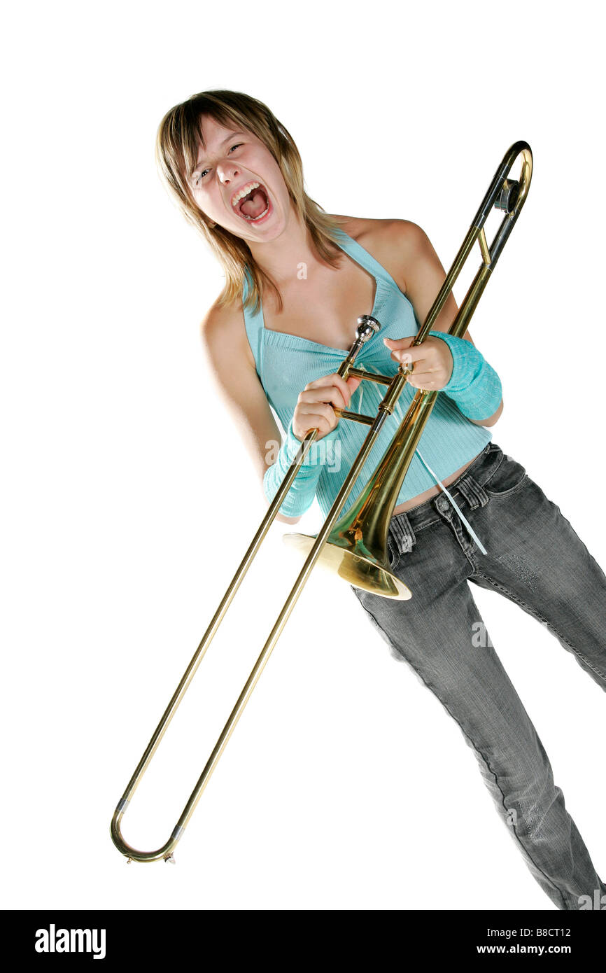 330+ Child Brass Instrument Music Trombone Stock Photos, Pictures &  Royalty-Free Images - iStock