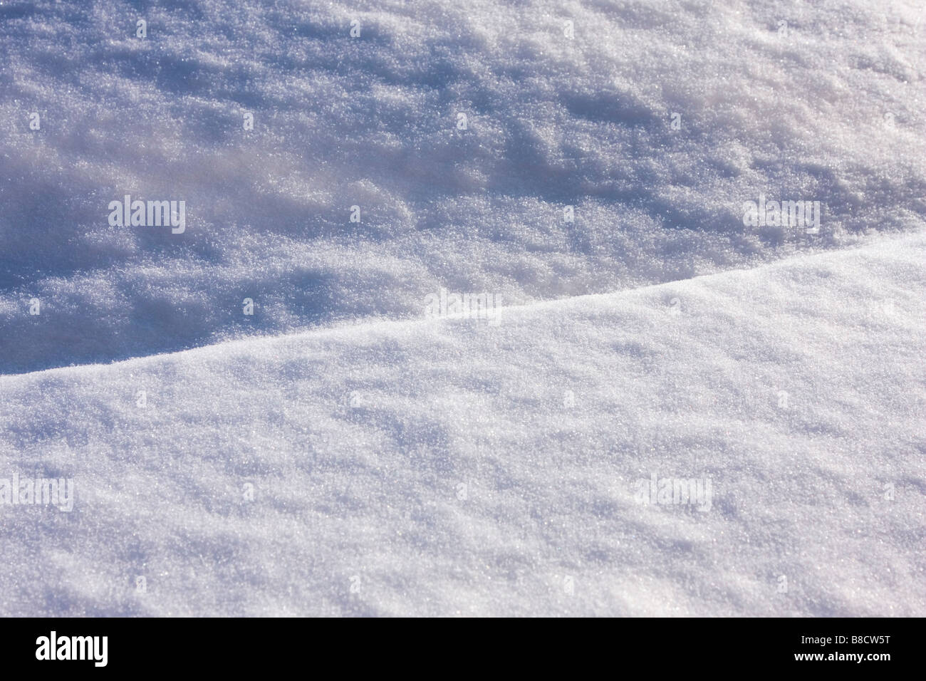 Winter scene of blanket of snow on car with space for copy or graphic