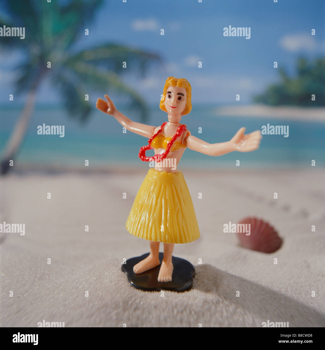 Blonde hula hotsell girl dashboard
