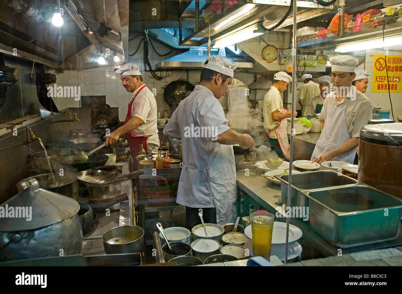 Malaysia Kuala Lumpur Bukit Bintang Kitchen open air Restaurant Jalan