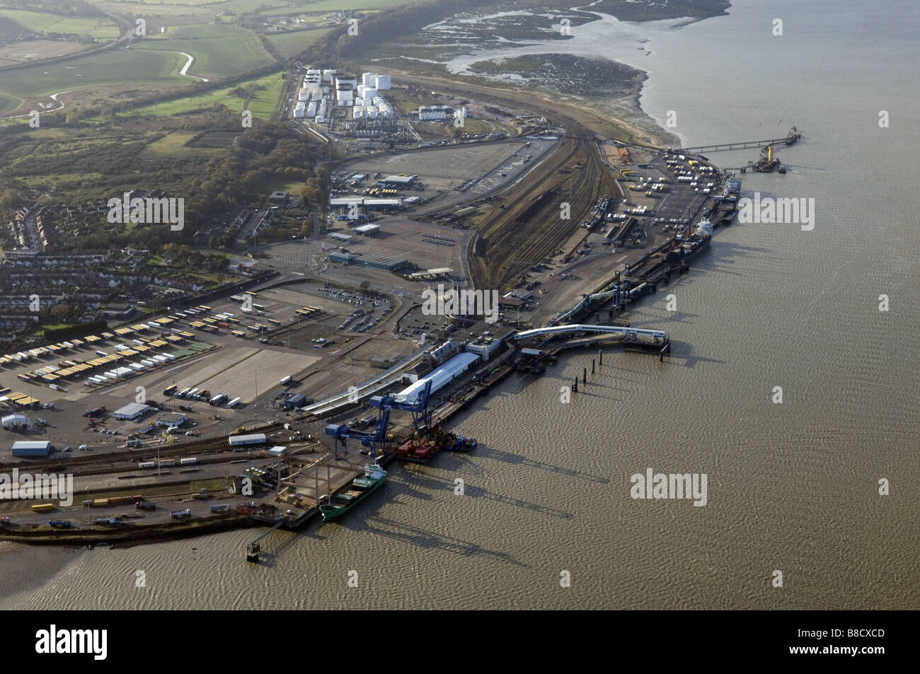 Harwich port aerial hires stock photography and images Alamy