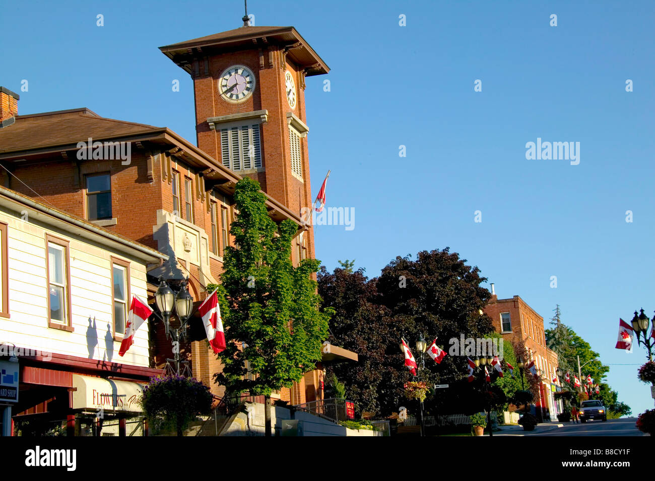 Old Post fice Building, Main Street, Newmarket,Ontario Stock Photo Alamy